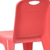 image:imageFlash Furniture Whitney 4 Pack Plastic Stackable School Chairs with 1325 Seat Height Assorted ColorsRed