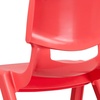 image:imageFlash Furniture Whitney 4 Pack Plastic Stackable School Chairs with 1325 Seat Height Assorted ColorsRed