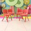 image:imageFlash Furniture Whitney 4 Pack Plastic Stackable School Chairs with 1325 Seat Height Assorted ColorsRed