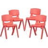 image:imageFlash Furniture Whitney 4 Pack Plastic Stackable School Chairs with 1325 Seat Height Assorted ColorsRed