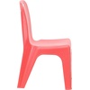 image:imageFlash Furniture Whitney 4 Pack Plastic Stackable School Chairs with 1325 Seat Height Assorted ColorsRed