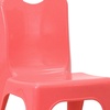 image:imageFlash Furniture Whitney 4 Pack Plastic Stackable School Chairs with 1325 Seat Height Assorted ColorsRed
