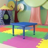 image:imageFlash Furniture Wren 24 Square Natural Plastic Height Adjustable Activity TableBlue