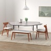 image:imageFlash Furniture Wren 60 Flower Grey Thermal Laminate Activity Table  Standard Height Adjustable LegsGrey