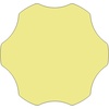 image:imageFlash Furniture Wren 60 Flower Grey Thermal Laminate Activity Table  Standard Height Adjustable LegsYellow