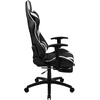 image:imageFlash Furniture X20 Gaming Chair Racing Office Ergonomic Computer PC Adjustable Swivel Chair with Fully Reclining Back in Gray LeatherSoftBlack