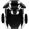 image:imageFlash Furniture X20 Gaming Chair Racing Office Ergonomic Computer PC Adjustable Swivel Chair with Fully Reclining Back in Gray LeatherSoftBlack