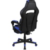 image:imageFlash Furniture X20 Gaming Chair Racing Office Ergonomic Computer PC Adjustable Swivel Chair with Fully Reclining Back in Gray LeatherSoftBlackBlue