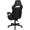 image:imageFlash Furniture X20 Gaming Chair Racing Office Ergonomic Computer PC Adjustable Swivel Chair with Fully Reclining Back in Gray LeatherSoftBlackGray