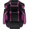 image:imageFlash Furniture X20 Gaming Chair Racing Office Ergonomic Computer PC Adjustable Swivel Chair with Fully Reclining Back in Gray LeatherSoftBlackPurple
