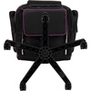 image:imageFlash Furniture X20 Gaming Chair Racing Office Ergonomic Computer PC Adjustable Swivel Chair with Fully Reclining Back in Gray LeatherSoftBlackPurple