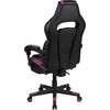image:imageFlash Furniture X20 Gaming Chair Racing Office Ergonomic Computer PC Adjustable Swivel Chair with Fully Reclining Back in Gray LeatherSoftBlackPurple
