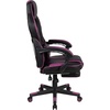 image:imageFlash Furniture X20 Gaming Chair Racing Office Ergonomic Computer PC Adjustable Swivel Chair with Fully Reclining Back in Gray LeatherSoftBlackPurple
