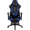 image:imageFlash Furniture X20 Gaming Chair Racing Office Ergonomic Computer PC Adjustable Swivel Chair with Fully Reclining Back in Gray LeatherSoftBlue