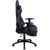 image:imageFlash Furniture X20 Gaming Chair Racing Office Ergonomic Computer PC Adjustable Swivel Chair with Fully Reclining Back in Gray LeatherSoftBlue