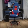 image:imageFlash Furniture X20 Gaming Chair Racing Office Ergonomic Computer PC Adjustable Swivel Chair with Fully Reclining Back in Gray LeatherSoftBlueRed