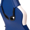 image:imageFlash Furniture X20 Gaming Chair Racing Office Ergonomic Computer PC Adjustable Swivel Chair with Fully Reclining Back in Gray LeatherSoftBlueRed