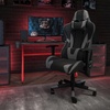 image:imageFlash Furniture X20 Gaming Chair Racing Office Ergonomic Computer PC Adjustable Swivel Chair with Fully Reclining Back in Gray LeatherSoftGrey