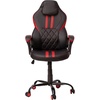 image:imageFlash Furniture X20 Gaming Chair Racing Office Ergonomic Computer PC Adjustable Swivel Chair with Fully Reclining Back in Gray LeatherSoftRed  Black