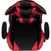 image:imageFlash Furniture X20 Gaming Chair Racing Office Ergonomic Computer PC Adjustable Swivel Chair with Fully Reclining Back in Gray LeatherSoftRed