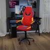 image:imageFlash Furniture X20 Gaming Chair Racing Office Ergonomic Computer PC Adjustable Swivel Chair with Fully Reclining Back in Gray LeatherSoftRedBlueYellow