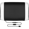 image:imageFlash Furniture X20 Gaming Chair Racing Office Ergonomic Computer PC Adjustable Swivel Chair with Fully Reclining Back in Gray LeatherSoftWhite