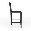 image:imageMartha Stewart Bedford 5Piece IndoorOutdoor Bar Height Set with 4 Patio Bar Stools and Bar Height Table with Faux Wood Top and Rattan Wicker Finish in BrownBrown