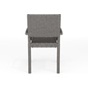 image:imageMartha Stewart Bedford IndoorOutdoor Stackable Patio Armchair with Rattan Wicker Finish in GrayGrey