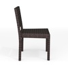 image:imageMartha Stewart Bedford IndoorOutdoor Stackable Patio Chair with Rattan Wicker Finish in GrayBrown