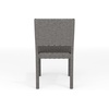 image:imageMartha Stewart Bedford IndoorOutdoor Stackable Patio Chair with Rattan Wicker Finish in GrayGrey