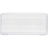 image:imageMartha Stewart Brody Desk Organizer with Drawer Stackable Plastic Desk Storage Box Organizer for Office Bathroom Countertop or Dorm 6 x 75 2 Pack Clear1275 x 775