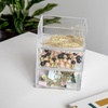 image:imageMartha Stewart Brody Desktop Storage Organizer Stack and Slide Plastic Organizer Tray Organizer for Office Kitchen or Vanity 2S 1M3 x 375 1