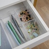 image:imageMartha Stewart Brody Desktop Storage Organizer Stack and Slide Plastic Organizer Tray Organizer for Office Kitchen or Vanity 2S 1M3 x 375 2  3 x 75 1