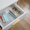 image:imageMartha Stewart Brody Desktop Storage Organizer Stack and Slide Plastic Organizer Tray Organizer for Office Kitchen or Vanity 2S 1M3 x 375 2  3 x 75 1