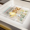 image:imageMartha Stewart Brody Desktop Storage Organizer Stack and Slide Plastic Organizer Tray Organizer for Office Kitchen or Vanity 2S 1M3 x 75 1