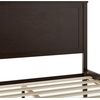 image:imageMartha Stewart Corbin Solid Wood Platform Bed with Wooden Headboard and Footboard Wood Slat Foundation No Box Spring Needed King Dark BrownDark Brown