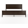 image:imageMartha Stewart Corbin Solid Wood Platform Bed with Wooden Headboard and Footboard Wood Slat Foundation No Box Spring Needed King Dark BrownDark Brown
