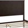 image:imageMartha Stewart Corbin Solid Wood Platform Bed with Wooden Headboard and Footboard Wood Slat Foundation No Box Spring Needed King Dark BrownDark Brown