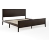 image:imageMartha Stewart Corbin Solid Wood Platform Bed with Wooden Headboard and Footboard Wood Slat Foundation No Box Spring Needed King Dark BrownDark Brown