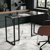 image:imageMartha Stewart Eli Home Office Desk with Glass Top and Steel Frame Oil Rubbed BronzeClear TopOil Rubbed Bronze Frame