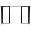 image:imageMartha Stewart Eli Home Office Desk with Glass Top and Steel Frame Oil Rubbed BronzeClear TopOil Rubbed Bronze Frame