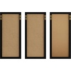 image:imageMartha Stewart Everette Cork Board Chalk Board Letter Board Set with Included Push Pins Magnets Liquid Chalk Letters 18 x 24 Light Natural Woodgrain FrameBlack Woodgrain