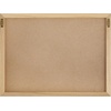 image:imageMartha Stewart Everette Magnetic Dry Erase Monthly Calendar and Cork Board Combo with Included Marker Magnets and Push Pins 24x18 White Woodgrain FrameLight Natural Woodgrain