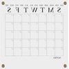 image:imageMartha Stewart Grayson Acrylic Dry Erase Wall Calendar with Dry Erase Marker 14 Square Clear with Black PrintClearBlack