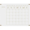image:imageMartha Stewart Grayson Acrylic Dry Erase Wall Calendar with Dry Erase Marker 14 Square Clear with Black PrintClearGold