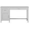 image:imageMartha Stewart Hutton Shaker Style Home Office Desk with Storage in Gray with Brushed Nickel HardwareGrayBrushed Nickel