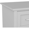 image:imageMartha Stewart Hutton Shaker Style Home Office Desk with Storage in Gray with Brushed Nickel HardwareGrayBrushed Nickel