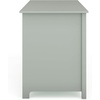 image:imageMartha Stewart Hutton Shaker Style Home Office Desk with Storage in Gray with Brushed Nickel HardwareSage FramePolished Brass Hardware