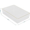 image:imageMartha Stewart Kerry Plastic Stackable Office Desk Drawer Organizers 3 x 3 12 Pack with Gold Trim12 x 6