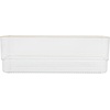 image:imageMartha Stewart Kerry Plastic Stackable Office Desk Drawer Organizers 3 x 3 12 Pack with Gold Trim6 x 3